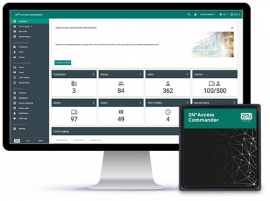 La 2N Access Commander Box est un logiciel de contrôle d'accès préinstallé sur un ordinateur ultra-compact, petit et puissant