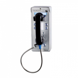 Depaepe SECURPHONE SIP clavier + 4BT Alu/Rge