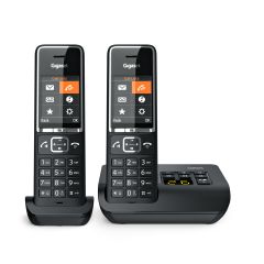 Gigaset Comfort 550A duo - téléphone sans fil avec répondeur intégré et écran couleur TFT