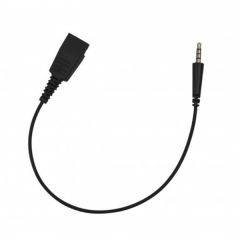 JABRA Cordon Jabra LINK Jack 3.5 mm QD sur fond blanc