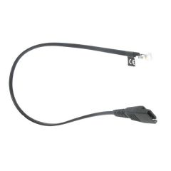 Câble Jabra Quick Disconnect connecté à un téléphone Siemens