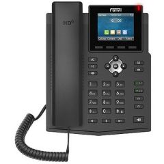 Téléphone IP Fanvil X3SG avec écran couleur et ports Gigabit