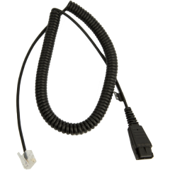 Câble QD vers RJ45 pour connexion casque Jabra
