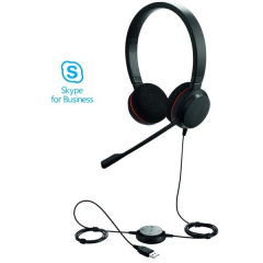 Casque USB Jabra Evolve 20 UC MS Duo