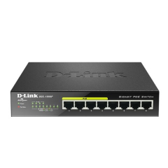 D-LINK DGS-1008P - Switch 8 ports - PoE