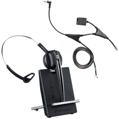Pour téléphones Alcatel : Sennheiser D10 Phone + cordon décroché électronique EHS