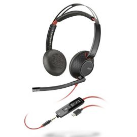 Casque Blackwire 5220 Plantronics avec connectivité USB-C et jack 3,5 mm, réduction de bruit