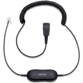 Cordon Jabra GN1216 connecté à un téléphone Avaya one-X