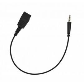 JABRA Cordon Jabra LINK Jack 3.5 mm QD sur fond blanc