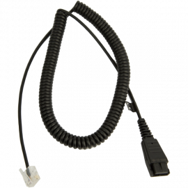Câble QD vers RJ45 pour connexion casque Jabra