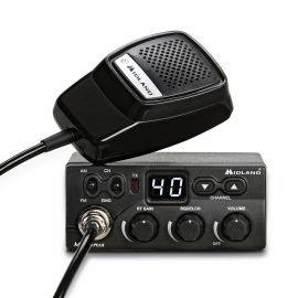 Midland M Zero Plus C1169.01 CB 40 canaux AM/FM compacte