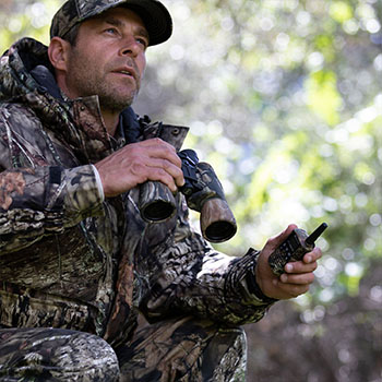 Talkie-walkie Midland XT30 Mimetic camouflage avec écran LCD et touches directes