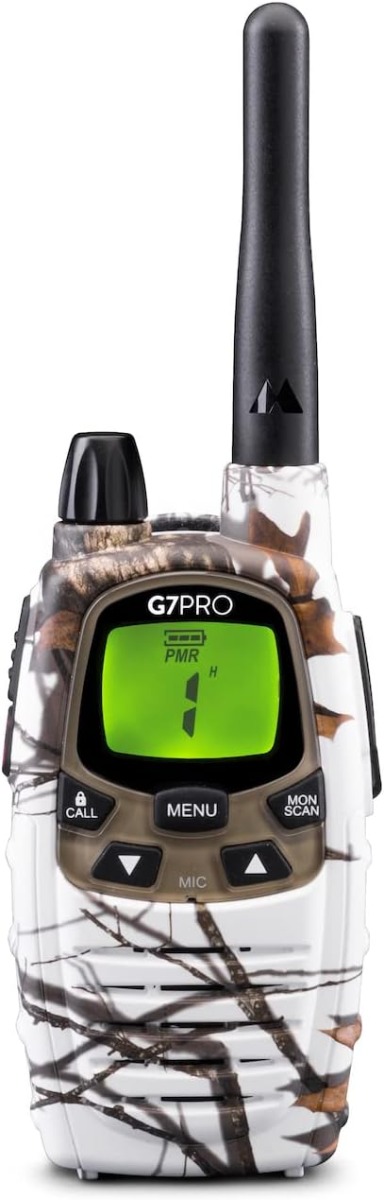 Talkie-walkie Midland G7 Pro White Storm Mossy Oak édition spéciale blanche