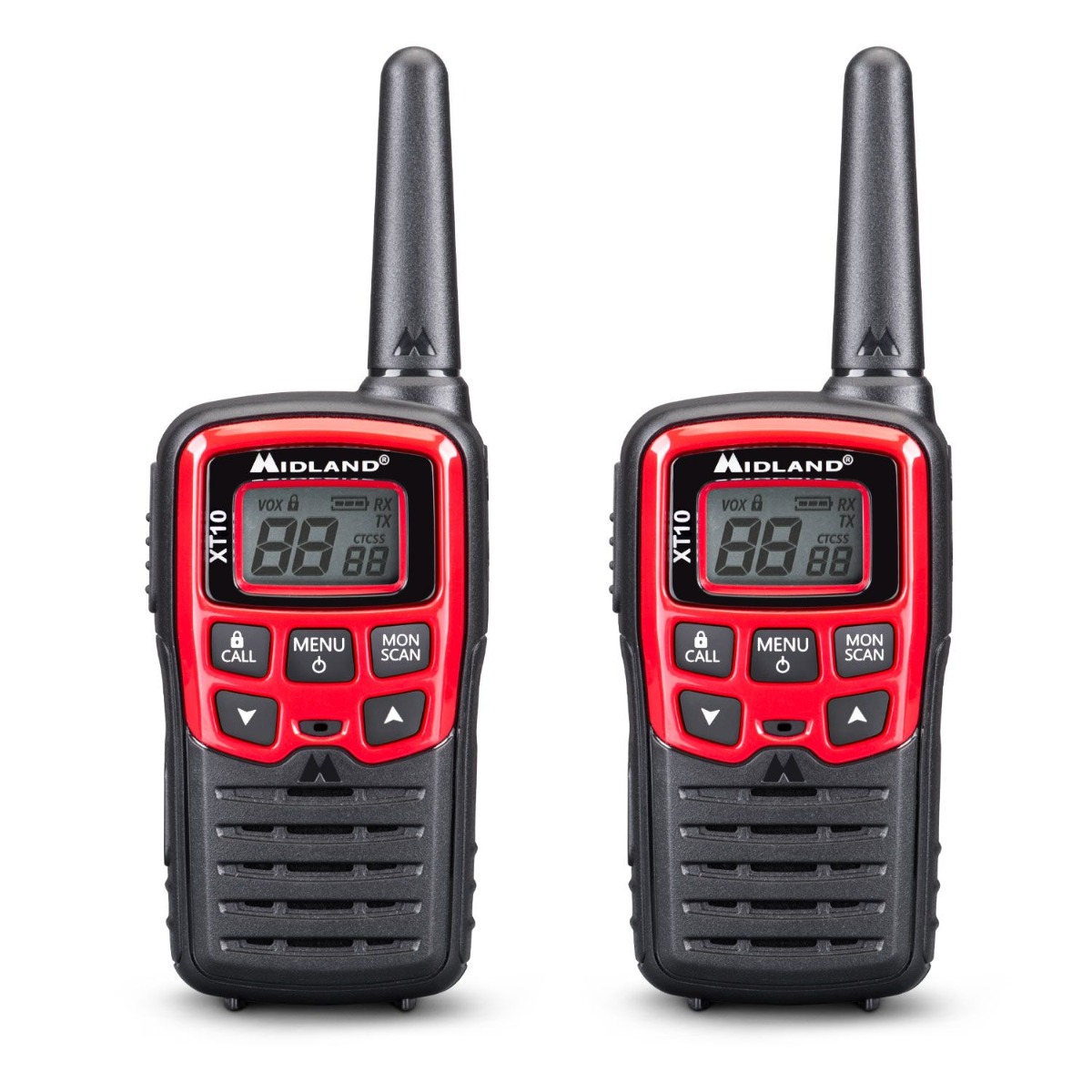Talkie-walkie Midland XT10 léger et coloré pour loisirs et famille