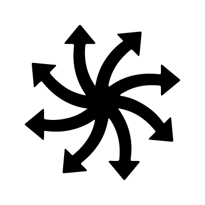 Icône polyvalence